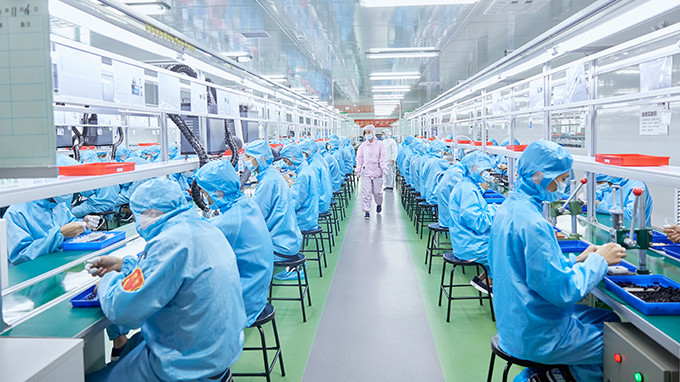 Shenzhen MIWU Industrial company with limited liability 업체 생산 라인
