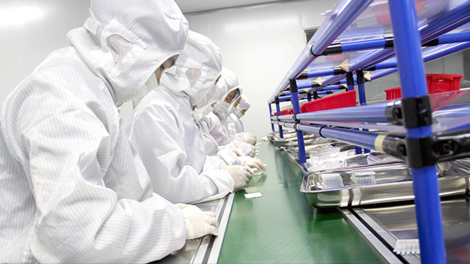 Shenzhen MIWU Industrial company with limited liability 업체 생산 라인
