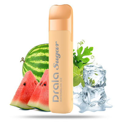 Metal Disposable Vaporizer Cigarette 800 Puffs E Cig Pure Fruit Flavors Slim Disposable Vape