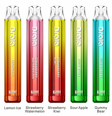 600 Puffs Disposable Vape Stick Strawberry Watermelon 550mah Battery E Cig Vape