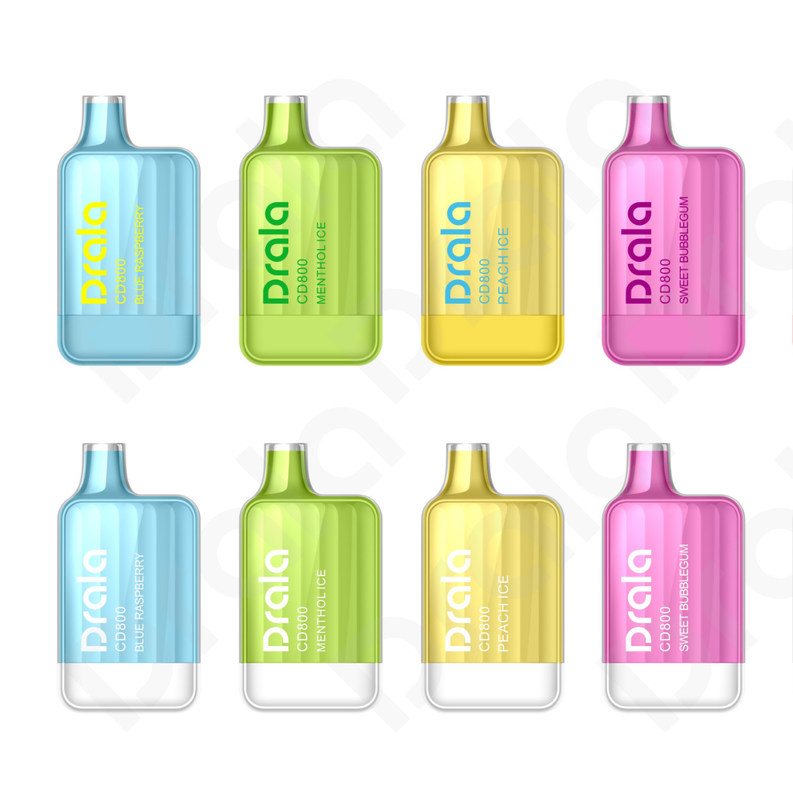 Drala 600 / 800 Puffs Disposable Vape Pens Fruit Flavor E Cigarette Vape