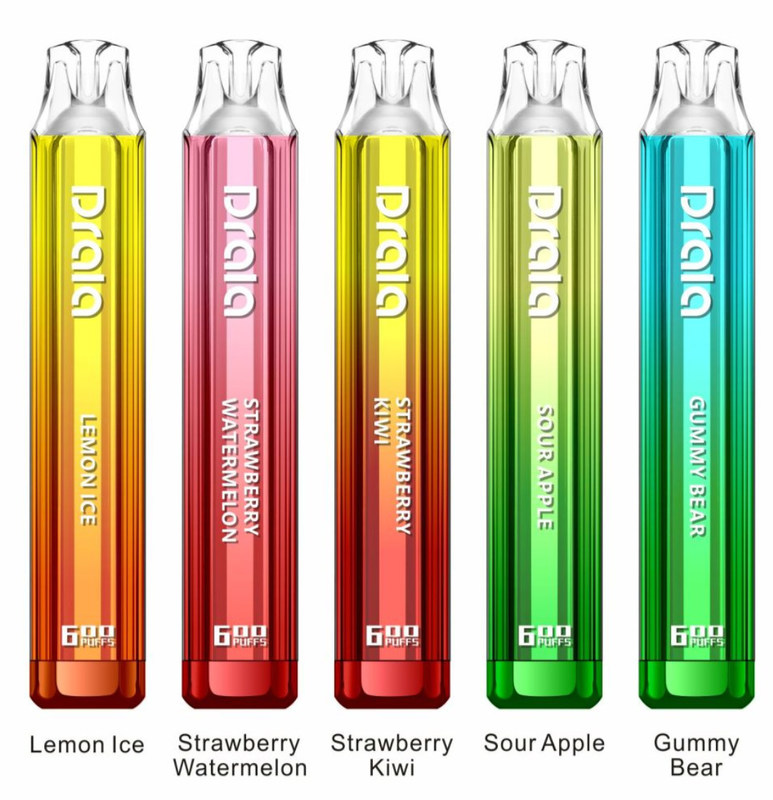 600 Puffs Disposable Vape Stick Strawberry Watermelon 550mah Battery E Cig Vape