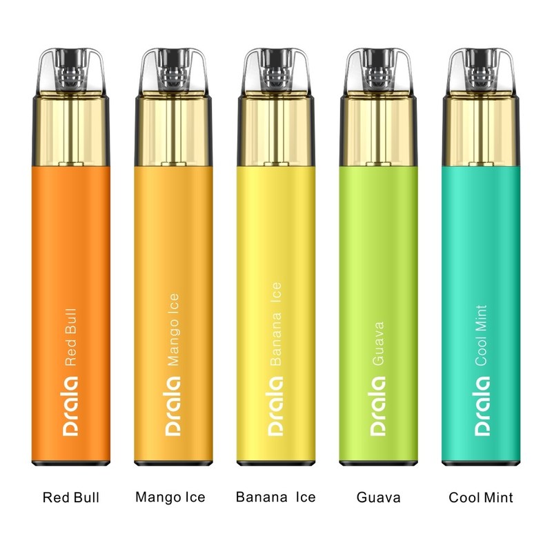 Logo Printing Blue Rapesberry Disposable Nicotine Vapes E Cig Vape Pen 5% Nicotine